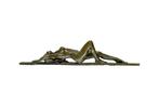 J. Patoue - sculptuur, Chained Female - 28 cm - Brons, Antiek en Kunst