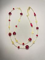 verre de Murano - Collier - Murano Rosso Ambra