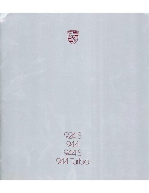 1987 PORSCHE PROGRAMMA BROCHURE DUITS, Boeken, Auto's | Folders en Tijdschriften