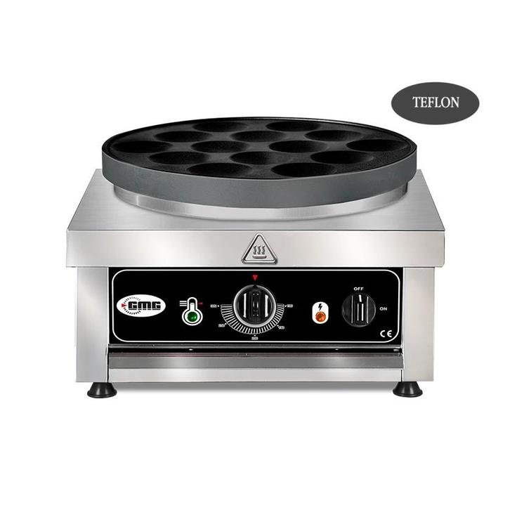 Poffertjes Bakapparaat | 14 x Ø80mm | 3kW |, Zakelijke goederen, Horeca | Keukenapparatuur, Nieuw in verpakking, Verzenden