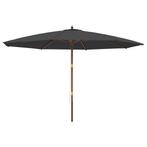 Houten paal parasol | Tweede kansje | OP = OP, Verzenden, Nieuw, Meer dan 4 meter, Stokparasol