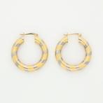 Boucles doreilles - 18 carats Or blanc, Or jaune, Handtassen en Accessoires, Nieuw