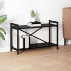 vidaXL Boekenkast Zwart eiken 80 x 30 x 48.5 cm Bewerkt hout, Verzenden, Nieuw
