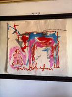Anton Heyboer (1924-2005) - Oerdier, Antiek en Kunst, Kunst | Schilderijen | Modern