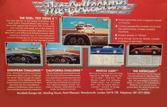 Accolade - Big Box PC - Test Drive II: The Collection -, Games en Spelcomputers, Spelcomputers | Overige Accessoires