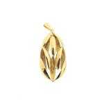 Gouden fantasie hanger (kettinghanger, gouden hanger), Handtassen en Accessoires, Bedels, Ophalen of Verzenden, Gebruikt, Goud