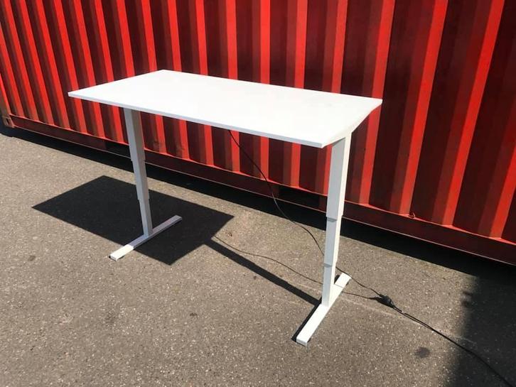 Zit Sta Bureau Wit - 295,00 Euro - Incl. Levering - Nieuw, Huis en Inrichting, Bureaus, Stabureau, Nieuw, Elektrisch, In hoogte verstelbaar