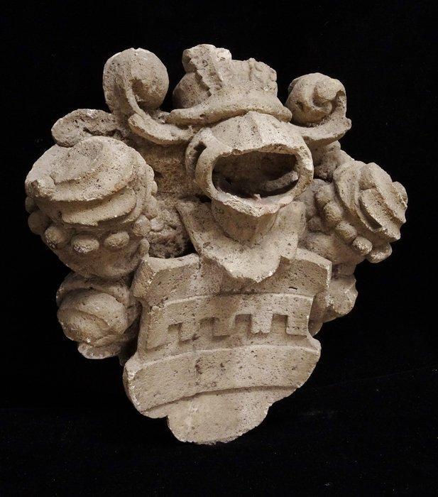 Middeleeuws Heraldische wapenschilden - armoirie - Blason, Antiek en Kunst, Antiek | Overige Antiek