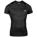 Venum Rash Guard G-Fit S/S Zwart Compressie Shirt, Kleding | Heren, Nieuw, Maat 46 (S) of kleiner, Venum, Vechtsport