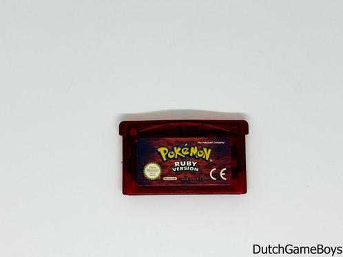 Gameboy Advance / GBA - Pokemon Ruby Version - EUR, Games en Spelcomputers, Games | Nintendo Game Boy, Gebruikt, Verzenden