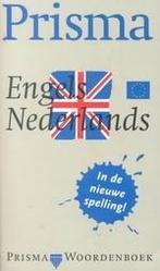 Prisma woordenboek / Engels-Nederlands / Prisma, Boeken, Gelezen, Verzenden, M.E. Pieterse-van Baars, Nederlands