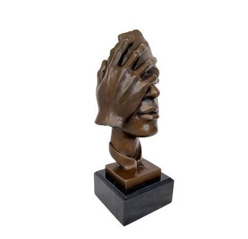STB-ART - sculptuur, Abstract bronze art - 45 cm - Brons,
