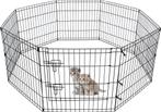 MaxxPet Puppyren - Konijnenren - 8 kennelpanelen - 107x61 cm, Dieren en Toebehoren, Ophalen of Verzenden, Nieuw