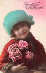 Fantasie, Kinderen - Romantiek - Ansichtkaart (125) -, Gelopen