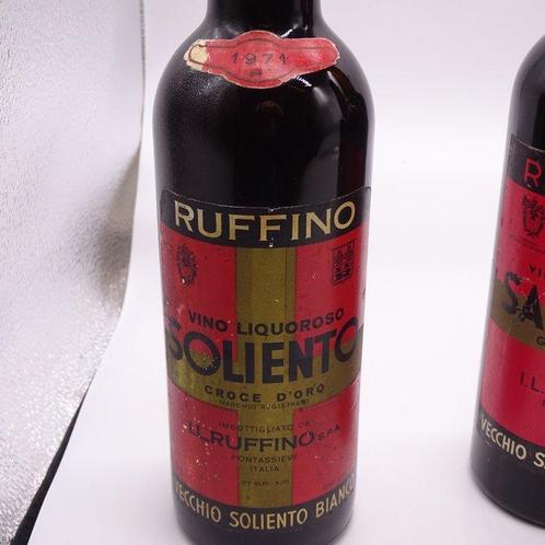 1941-1958 x2 Ruffino Vecchio Salento Bianco, 1971 Vecchio, Verzamelen, Wijnen