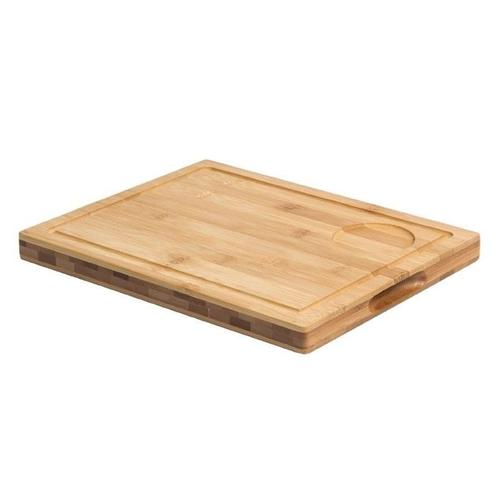 Snij-/Serveerplank | Bamboehout | Sapgeul | 310x240mm, Zakelijke goederen, Horeca | Keukenapparatuur, Nieuw in verpakking, Verzenden