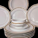 Giraud Limoges & S.P.L.D. - Tafelservies (10) - Fijn gouden, Antiek en Kunst