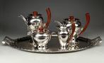 Durousseau & Raynaud - Koffie- en theeservies - Verzilverd