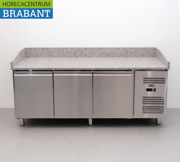 Établi à pizza en acier inoxydable Établi réfrigéré 202 cm, Articles professionnels, Horeca | Équipement de cuisine, Envoi