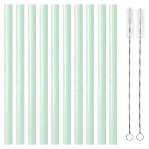 Fako Bijoux® - Siliconen Rietjes Pastel XL - 10 Herbruikbare, Huis en Inrichting, Keuken | Bestek, Verzenden