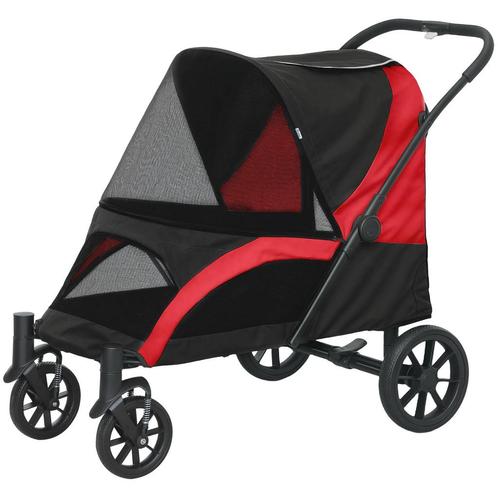 TRUUSK Opvouwbare Hondenwagen en Kattenbuggy - Grote Honden, Dieren en Toebehoren, Honden-accessoires, Verzenden