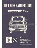 1982 TRABANT 601 INSTRUCTIEBOEKJE DUITS
