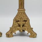 Kandelaren, eind 19e-eeuw - Messing - 1850-1900, Antiek en Kunst