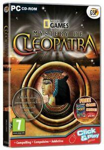 National Geographic: Mystery of Cleopatra (PC CD) DVD, Consoles de jeu & Jeux vidéo, Jeux | PC, Envoi