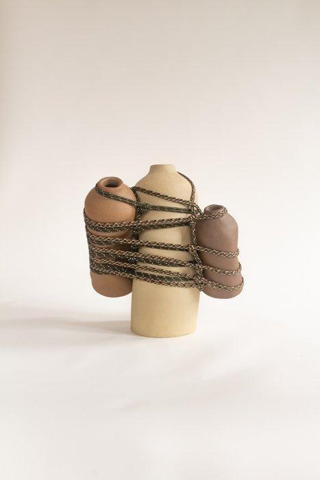 Lucas Huillet - Vaas - Steengoed, Antiek en Kunst, Curiosa en Brocante