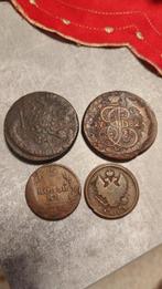 Rusland. Lot of 4 coins: 2 & 5 Kopecks 1765/1814 (Zonder, Postzegels en Munten, Munten | Europa | Niet-Euromunten
