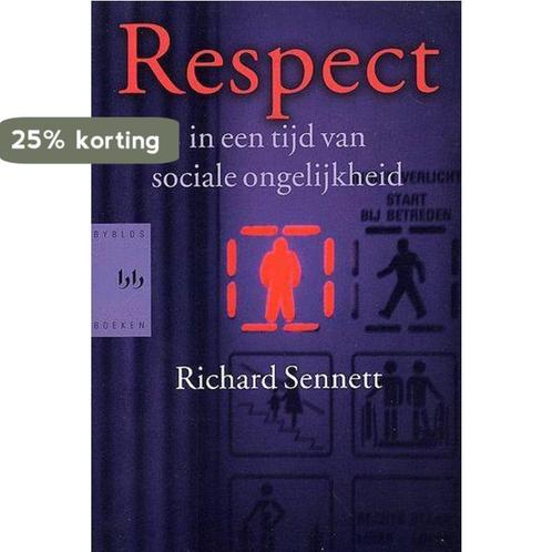 Respect 9789058470584 R. Sennett, Livres, Philosophie, Envoi