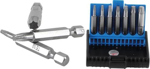 Schroeven uitdraaiset voor defect T-profiel (voor Torx) T10, Auto diversen, Autogereedschap, Verzenden