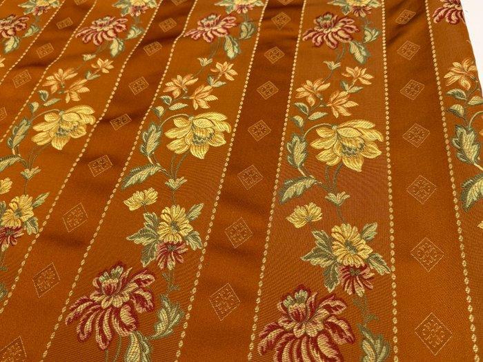 Oro d’Autunno: Klassieke elegantie in jacquard ramato. -, Antiek en Kunst, Antiek | Tapijten, Tafelkleden en Textiel