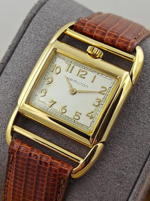 Hamilton - Contour Driver  Full Set  Vintage - Zonder, Handtassen en Accessoires, Horloges | Heren