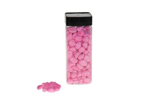 Pebble 1-2 cm. Licht roze pot 650ml Pebble 1-2 cm. steentjes, Hobby & Loisirs créatifs, Bricolage