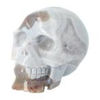 Agaat kristallen schedel 1023 gram, Nieuw, Verzenden