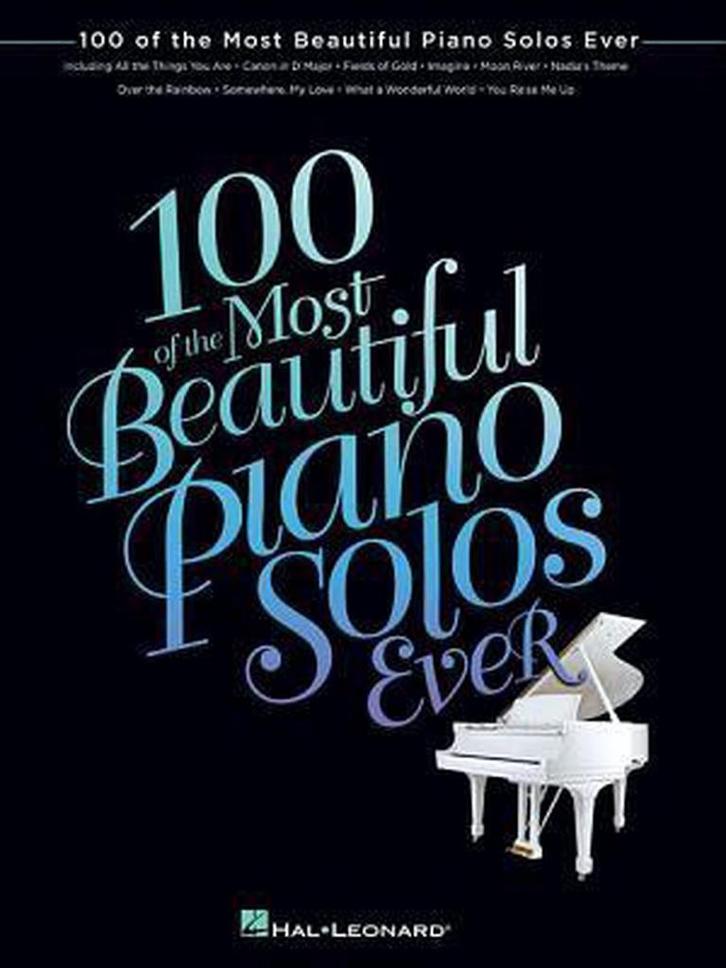 100 of the Most Beautiful Piano Solos Ever 9781476814766, Boeken, Taal | Engels, Gelezen, Verzenden