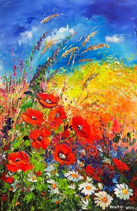 Pentti Vainio (XX) - Ephemeral Rhapsody, Antiquités & Art, Art | Peinture | Classique