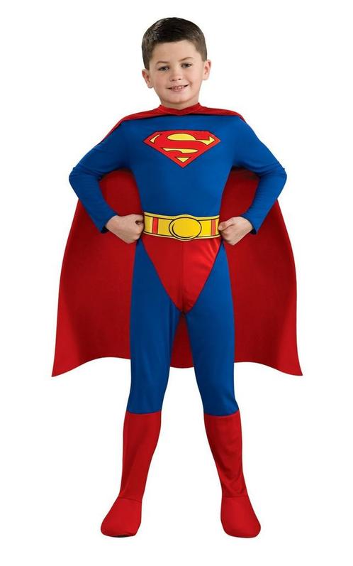 Superman Pak Kind Luxe, Kinderen en Baby's, Carnavalskleding en Verkleedspullen, Nieuw, Verzenden