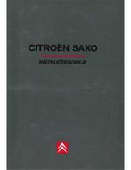 1998 CITROEN SAXO INSTRUCTIEBOEKJE NEDERLANDS, Autos : Divers, Modes d'emploi & Notices d'utilisation, Ophalen of Verzenden