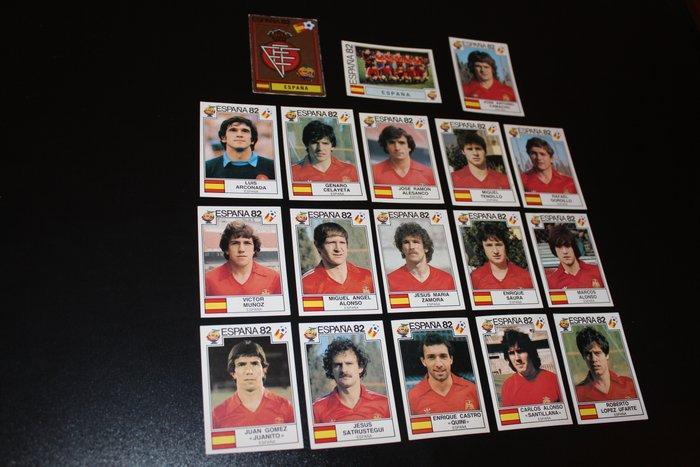 Panini World Cup Espaa 82 - Spain Set - 18 Sticker -, Verzamelen, Stickers