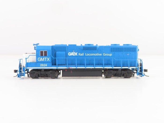 Atlas N - 49863 - Diesellocomotief (1) - GP 38 - GATX, Hobby en Vrije tijd, Modeltreinen | N-Spoor