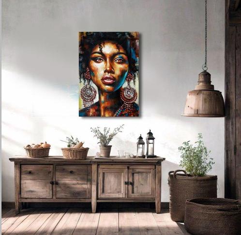 Ochoa - Rostro afro, Antiek en Kunst, Kunst | Niet-Westerse kunst