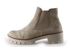 Rieker Chelsea boots in maat 42 Beige, Kleding | Dames, Schoenen, Verzenden, Beige, Overige typen, Zo goed als nieuw