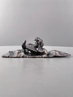 China Ming-dynastie Een bronzen ‘Immortal en Black Tortoise’