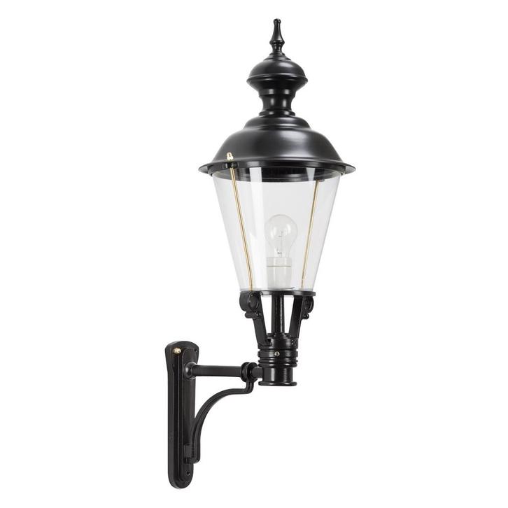 Buitenverlichting wand rond Buitenlamp Soest L Zwart, Tuin en Terras, Buitenverlichting, Verzenden