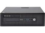 HP EliteDesk 800 G1 SFF i5 4e Gen 8GB 120GB SSD + 2 jaar, Informatique & Logiciels, Ophalen of Verzenden
