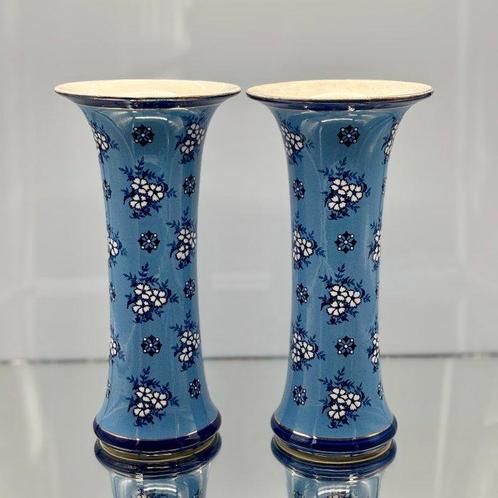Keramis Boch - Vase (2) - Forme 36 Décor 191 - Faïence, Antiek en Kunst, Kunst | Designobjecten