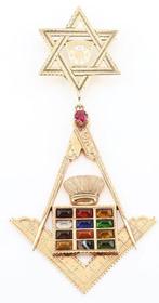 Angleterre - Insigne de grade - Distintivo in oro e pietre, Verzamelen