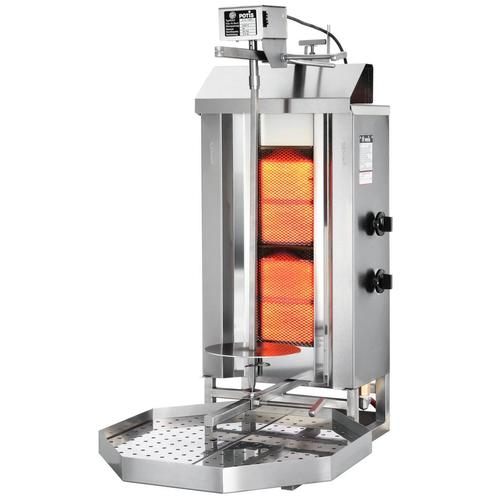 Dönergrill | STANDARD | Gas | 2 Branders | 7kW (2x 3.5kW) |, Zakelijke goederen, Horeca | Keukenapparatuur, Nieuw in verpakking